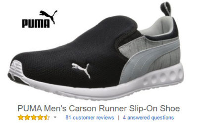 PUMA Men’s Carson Runner Slip-On trainers.