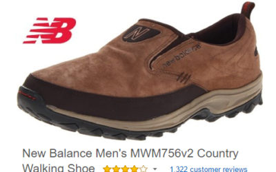 New Balance country walking shoes