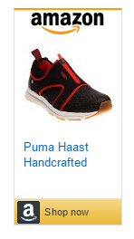 Puma sport shoes with zipper closure