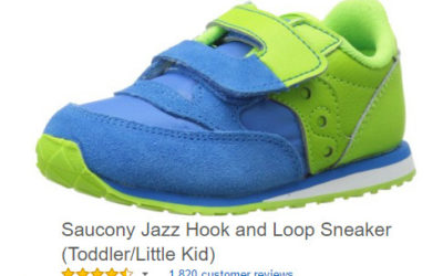 Saucony Jazz Toddler Velcro Sneakers