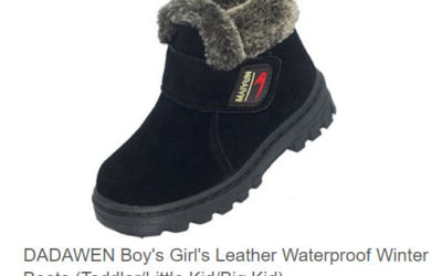 Velcro winter boots for kids by KEEN